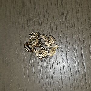 14k gold rose charm for necklace